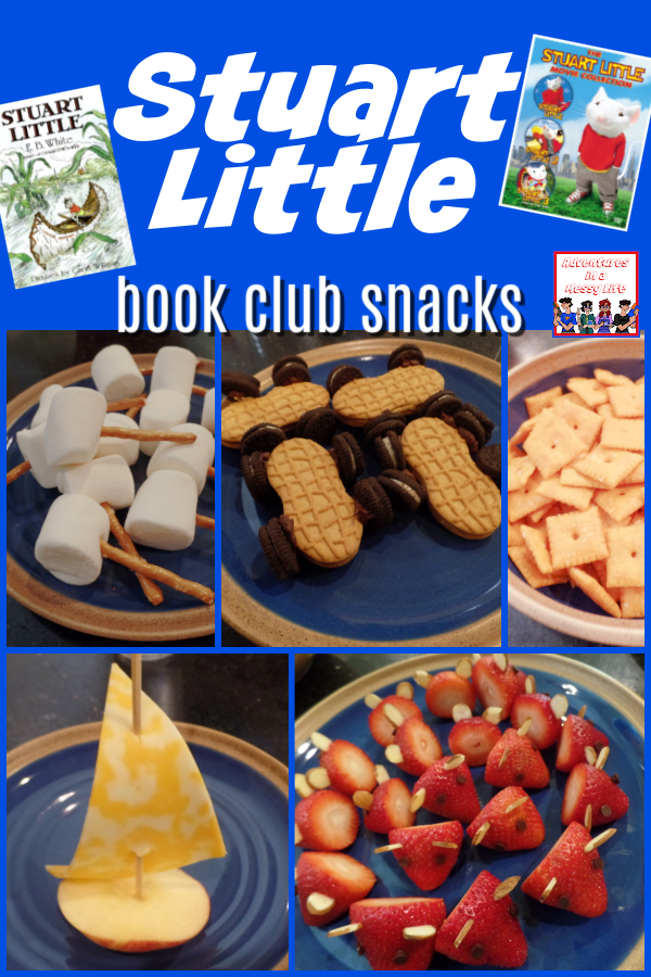 Stuart Little book club snacks