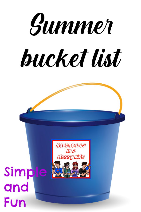 Summer bucket list for simple and easy fun