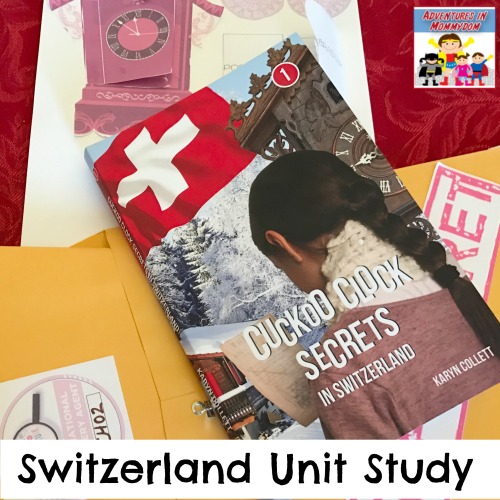 Switzerland literature unit study