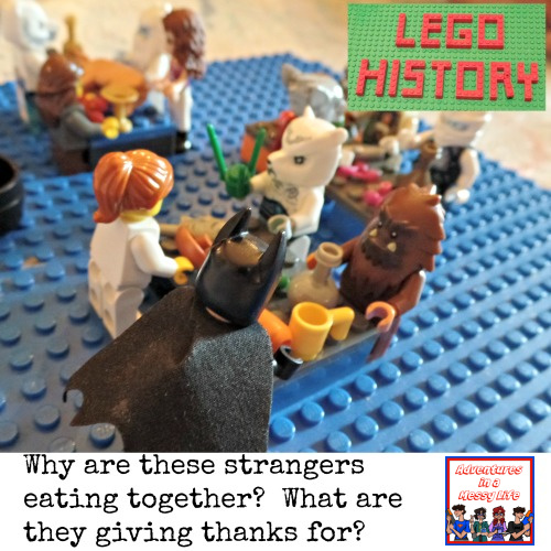 The first Thanksgiving lesson Lego