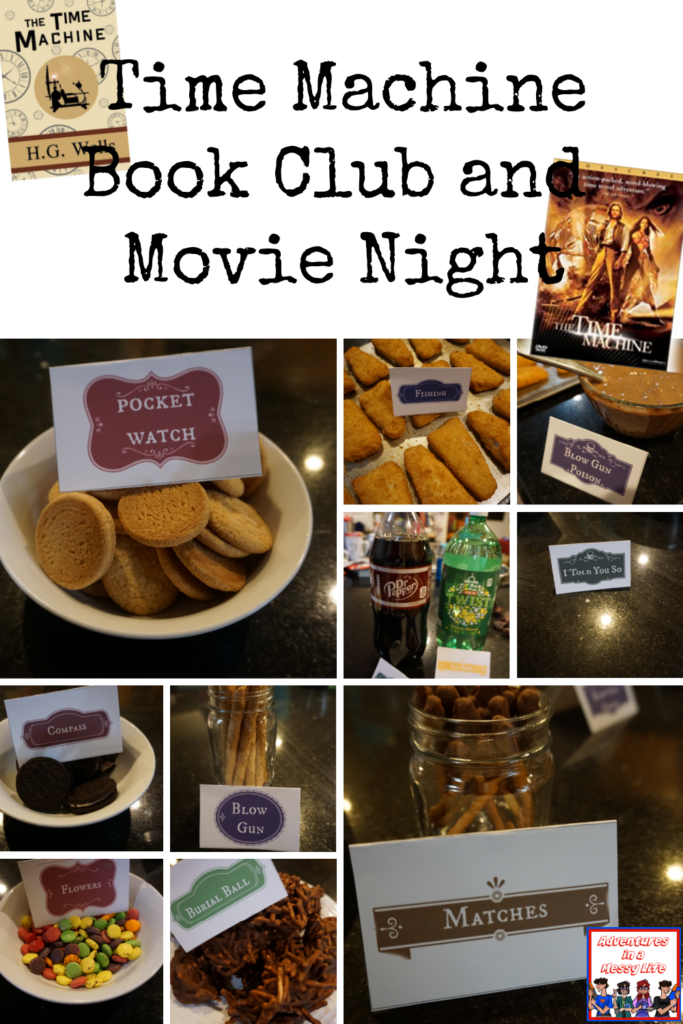 Time Machine book club and movie night