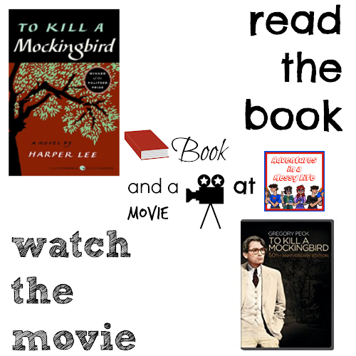 To Kill a Mockingbird book and a movie feature copy 6th 8th