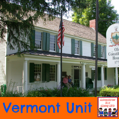 Vermont unit geography 10th 1st 50 state study North America