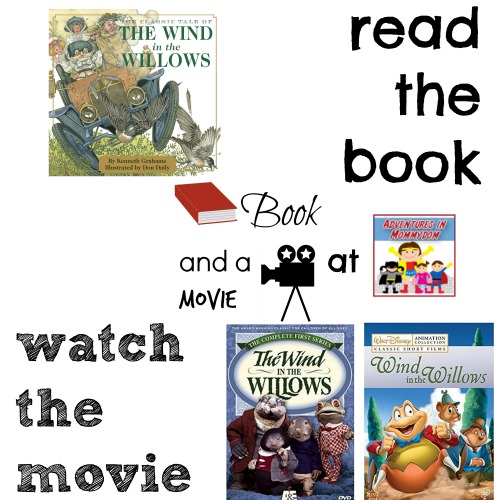 Wind in the Willows book and a movie feature