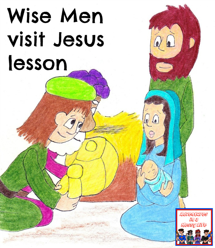 Wise Men visit Jesus lesson