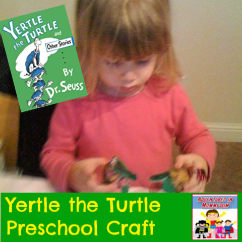 Yertle the turtle craft for preschool kinder my father's world
