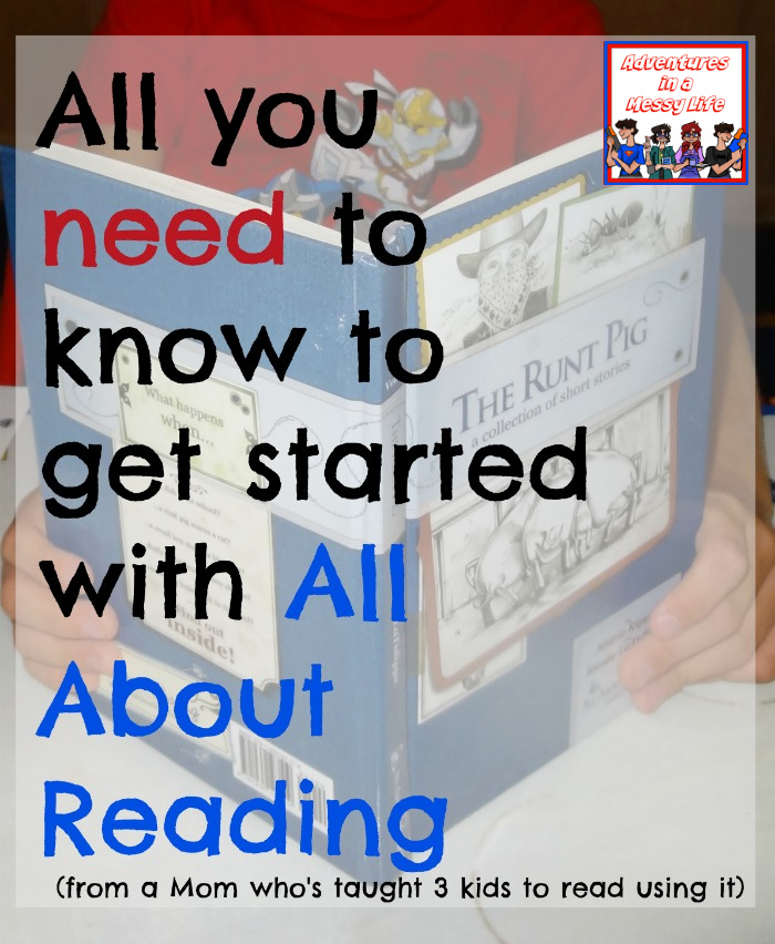 all you need to know to get started with all about reading