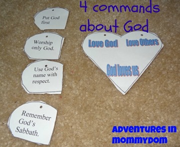 analyizing the 10 commandments