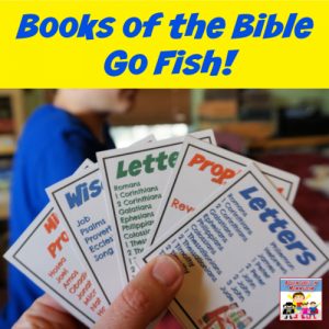 books of the Bible card game go fish