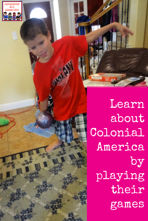 colonial america unit games