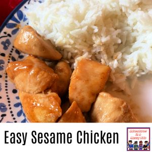 easy sesame chicken main dish recipe