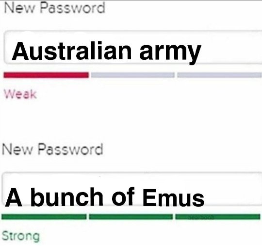 Emu war meme