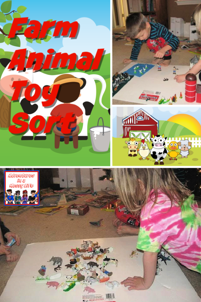 farm animal toy sort