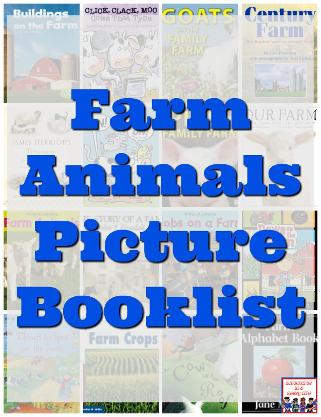 farm animals picture booklist