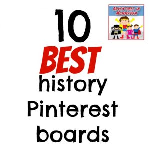 history pinterest board