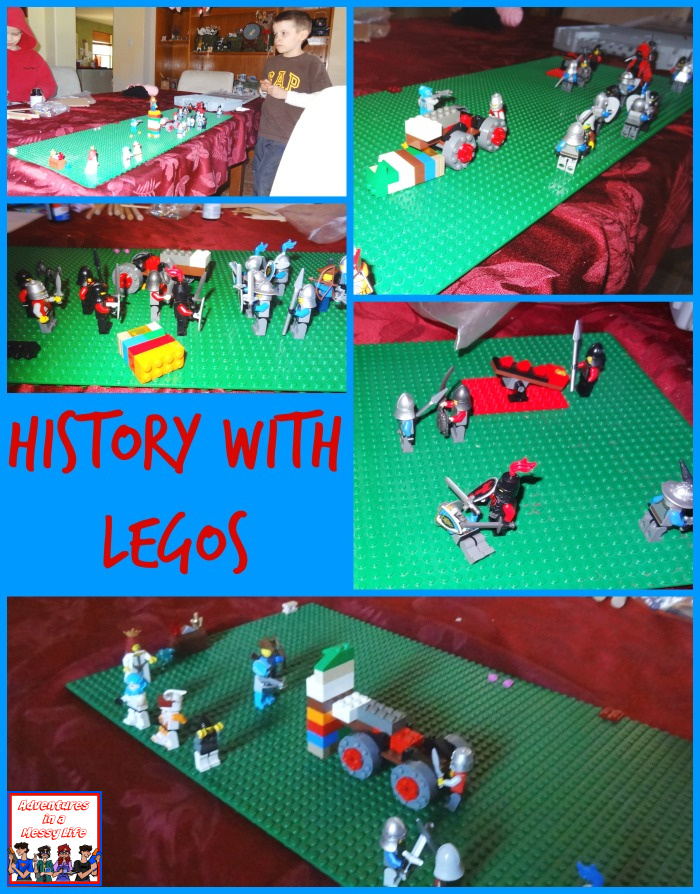 history with Legos