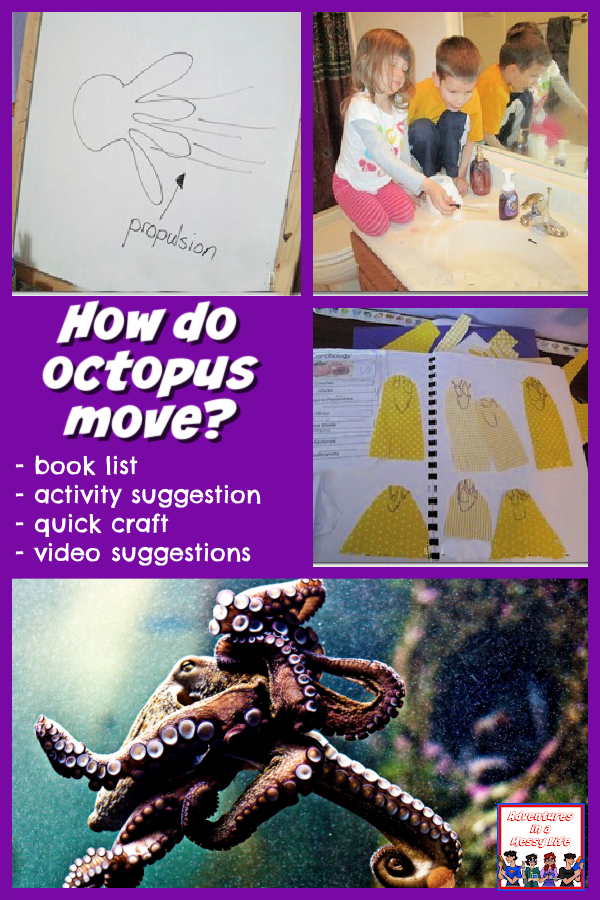 how do octopus move octopus propulsion lesson