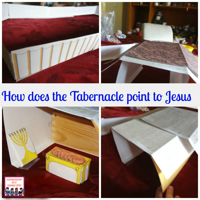 how does the tabernacle point to Jesus