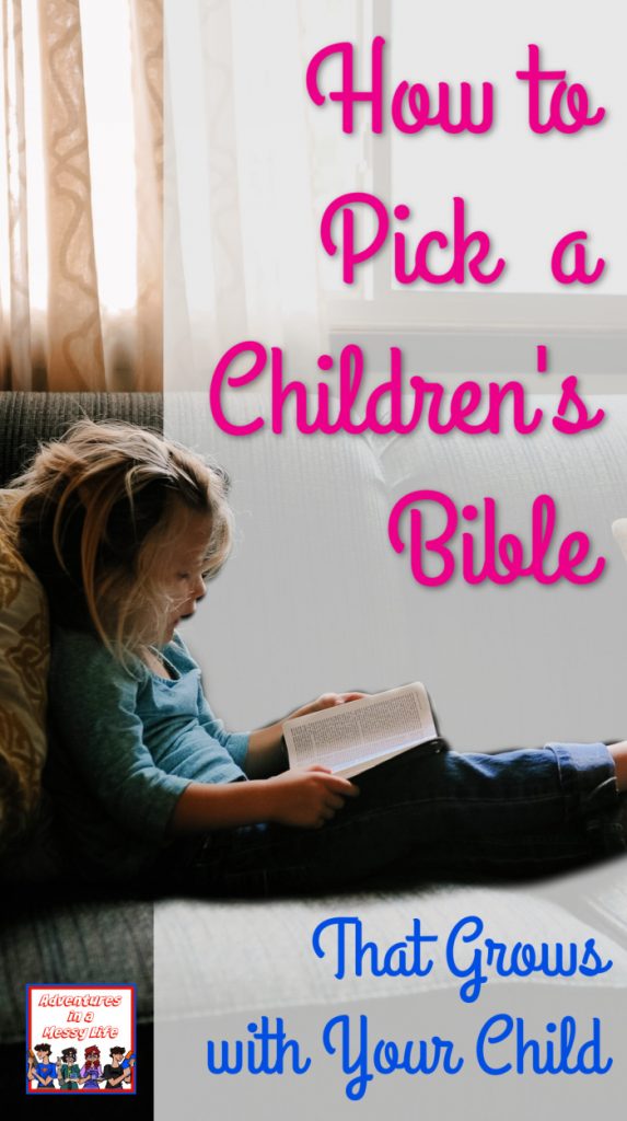 how to find a children's Bible