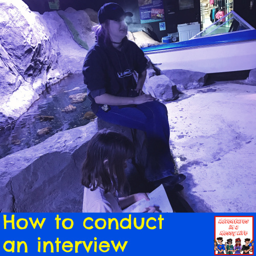 how to interview writing 6th 7th homeschool how to