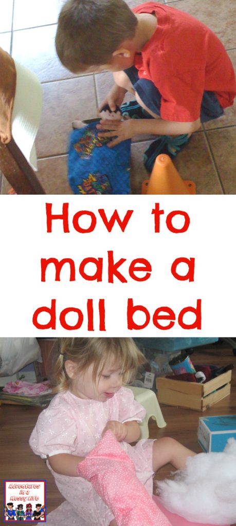 how to make a doll bed