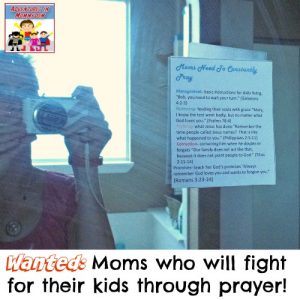 how to pray for your kids