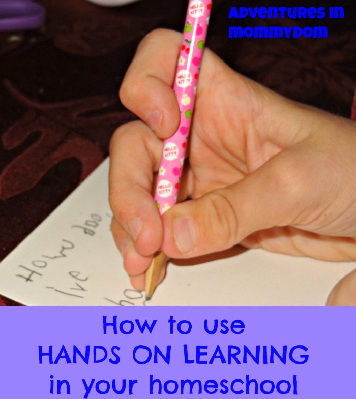how to use hands on learning in your homeschool