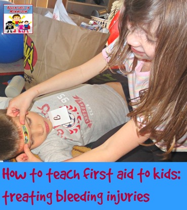 how to teach first aid to kids