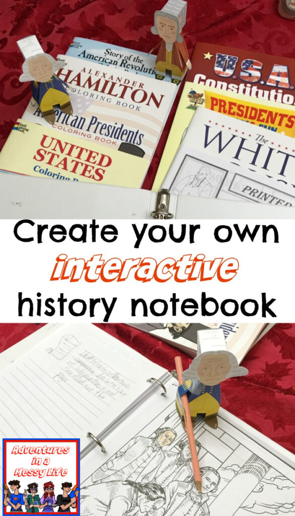 interactive history notebook