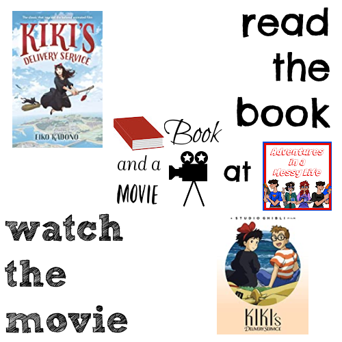 kiki's delivery service book and a movie 4th reading