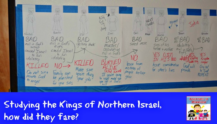 kings of Northern Israel study