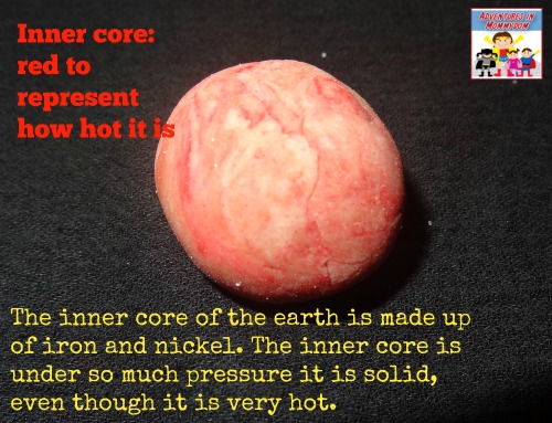 layers of the earth, inner core