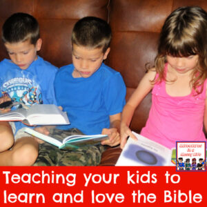 learn and love the Bible family discipleship
