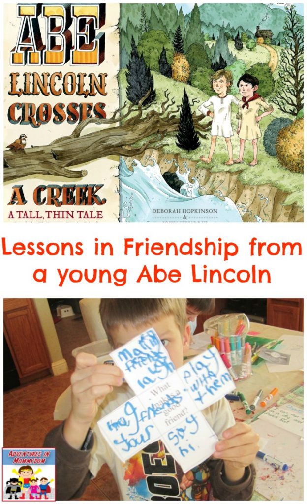 lessons in friendship from a young Abe Lincoln