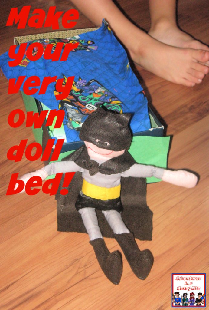 make your very own doll bed