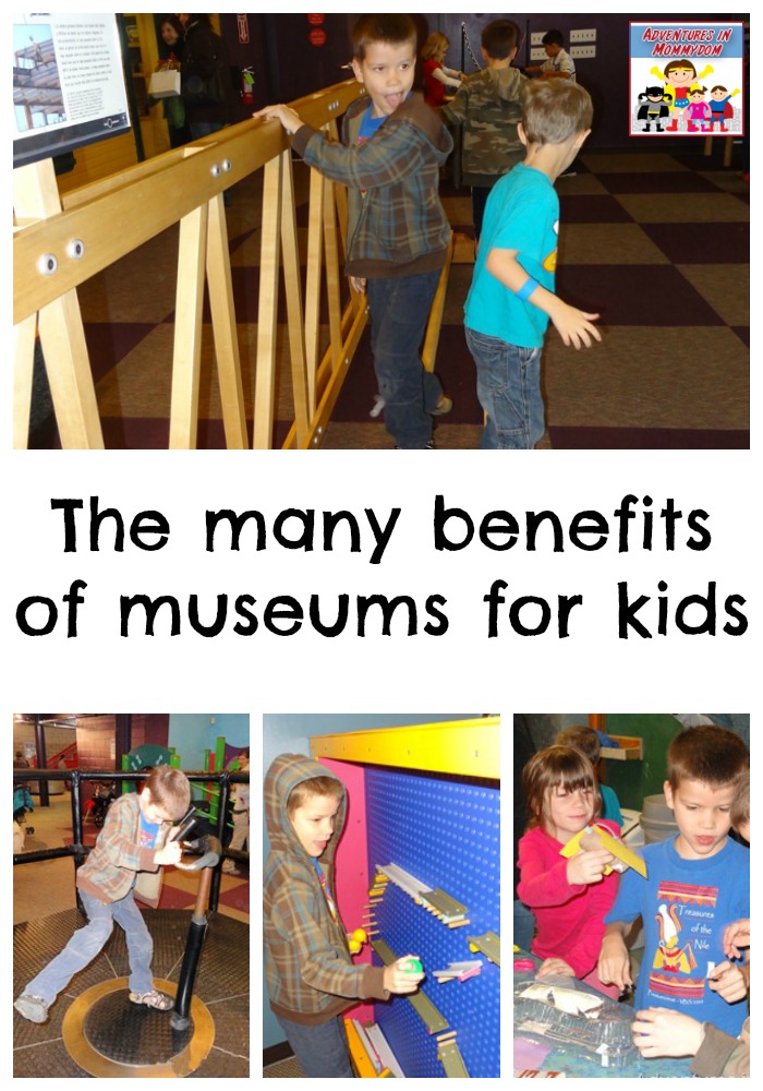 many benefits of museums for kids