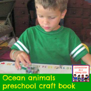 ocean animal book craft for preschool science swimming creatures biology zoology