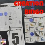 printable creation bingo game for sunday school