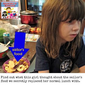 sailor's food meal