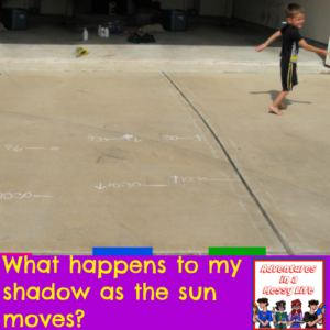 shadow experiment science astronomy kinder