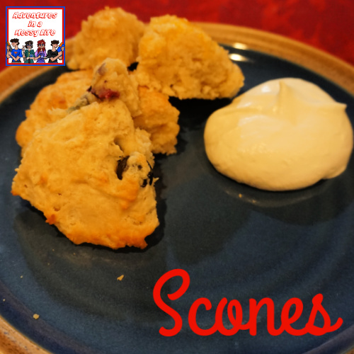simple scones dessert recipe