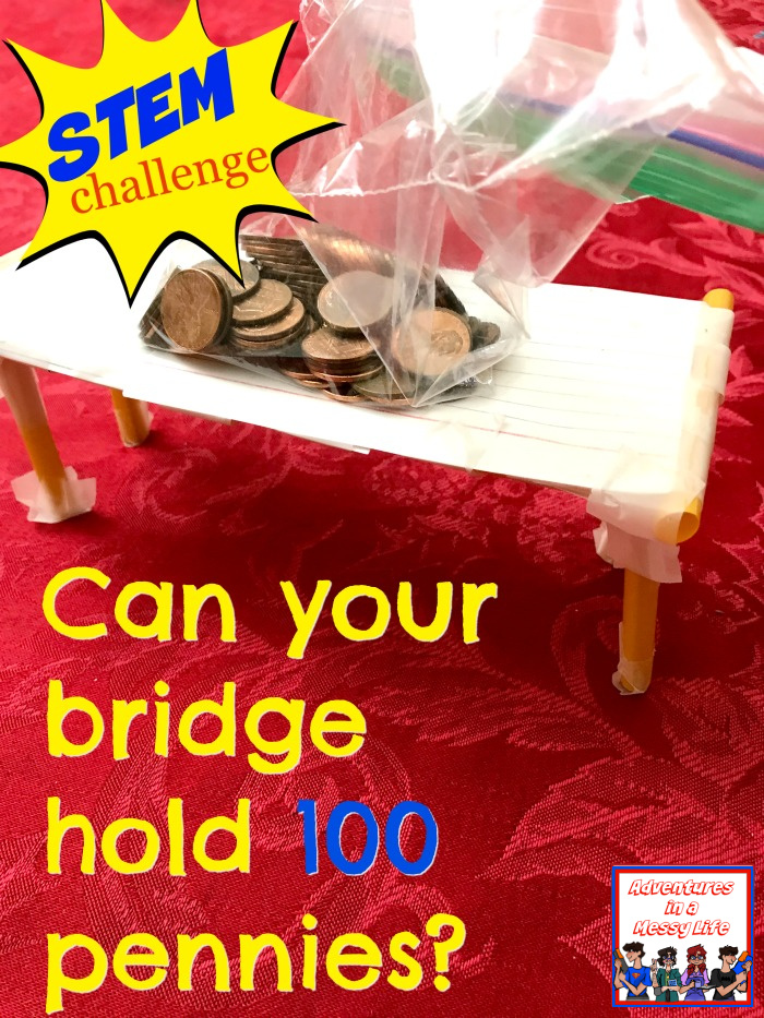 stem challenge design a bridge