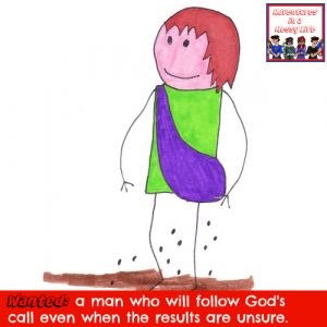 wanted a man who will follow God's call no matter what Parable of the Sower New Testament Bible